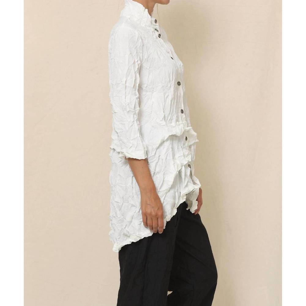 NEW CHALET ET CECI millie shirt in white - Picture 2 of 3